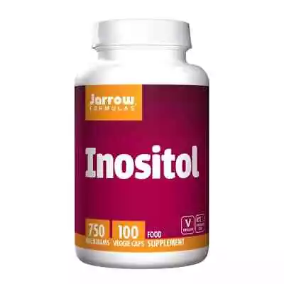 Jarrow Formulas Inositol 100 VEG CAPSULE Liver Function Health Supplement 09/24 • £25.99