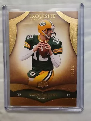 Aaron Rodgers 2009 Upper Deck Exquisite 60/80 Excellent Condition Sharp  • $200