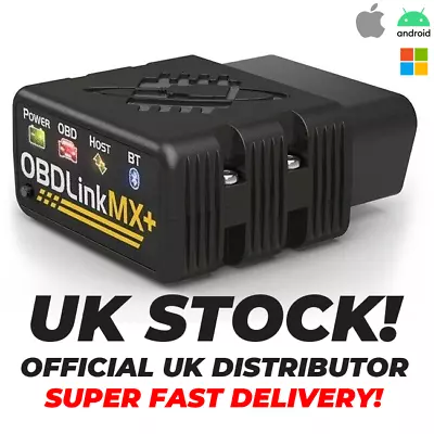 OBDLink MX+ UK STOCK - Diagnostic OBD2 Scanner Scan Tool Car Fault Code Reader • £137.99