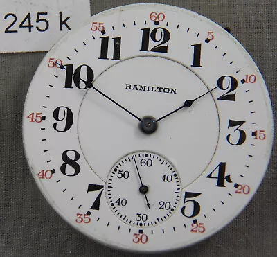 Hamilton 992 21J Railroad Movement Only Watchmaker's - Mechanic's Special U-fix • $99.99