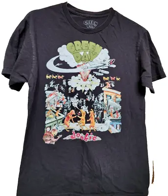 Green Day Dookie Black T-Shirt Size Large Rockabilia Band • $36.99