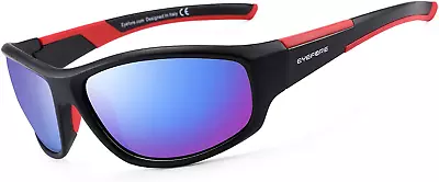EYEFORE Polarised-Sunglasses-Mens-Womens Sports Sunglasses For Cycling Running 3 • £24.24