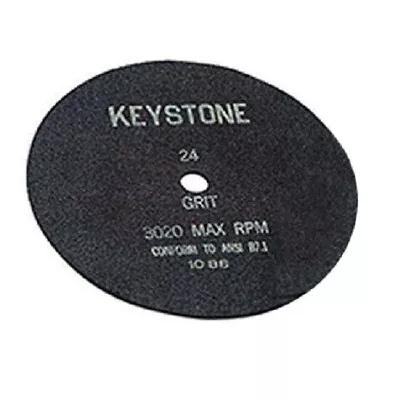 Keystone Carborundum Model Trimmer Wheel 1/Pk. Reversible 1 Hole 10″ X 1/4″ X • $45.98