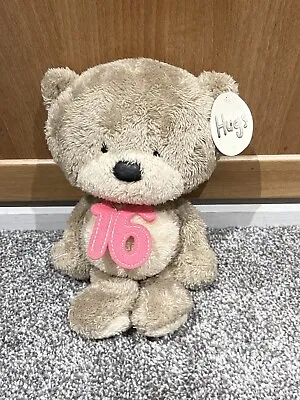 Hugs Teddy Bear 16th Birthday - Card Factory • £2.50