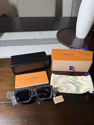 Louis Vuitton Millionaire Sunglasses Z1326E Box Millionaires Marble • $750