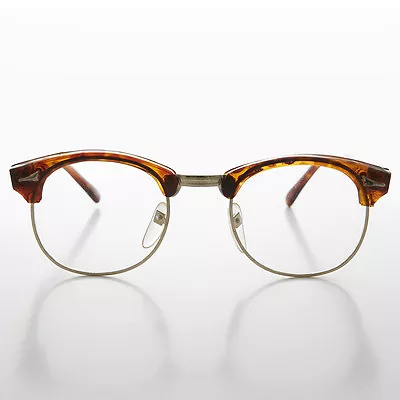 60s Retro Horn Rim Hipster Vintage Glasses Tortoise - Malcom • $20