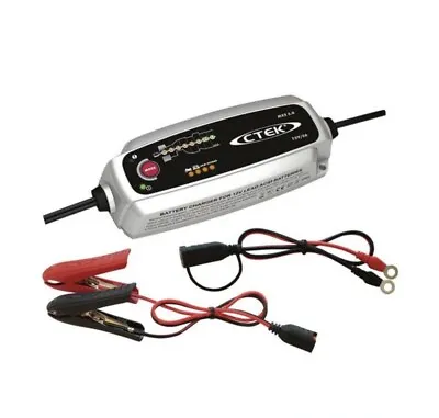 CTEK MXS 5.0 12V 5Amp Smart Battery Charger Car Boat 4WD Caravan Bike Marine AGM • $236.50