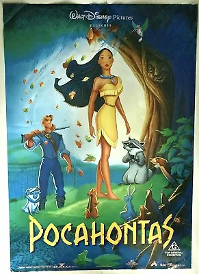 Disney Pocahontas Poster (1995) GC 70x100cms • $29