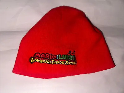 Mario & Luigi Bowser’s Inside Story Red Beanie Hat Yupoong • $24.95