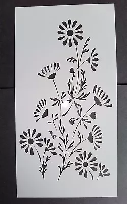 Daisy Flower Stencil Card Making Scrapbooking Airbrush Painting Home Decor Cakes • £2.45