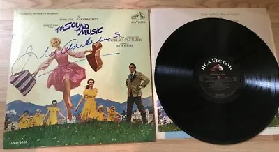 $399.95 • Buy Julie Andrews Signed/Autographed The Sound Of Music Vinyl LP/Record/Free SH!