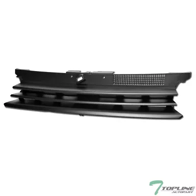 Topline For 1999-2006 Golf/Gti Mk4 Horizontal Front Bumper Grille - Matte Black • $36