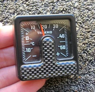 $99 • Buy Thermometer Dash Magnet Nos Vintage Accessory For Your Car Classic
