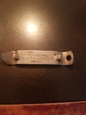 Vintage M.K. Goetz Brewing Co St Joseph Kansas City Btl Opener Country Club Malt • $4.99