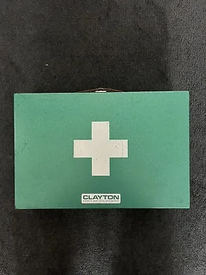 Vintage Clayton Metal First Aid Box • £40