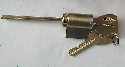 Lockwood Sliding Glass Door Lock Key Cylinder W/ 2 Keys Onyx Assa Abloy Yale • $20.80
