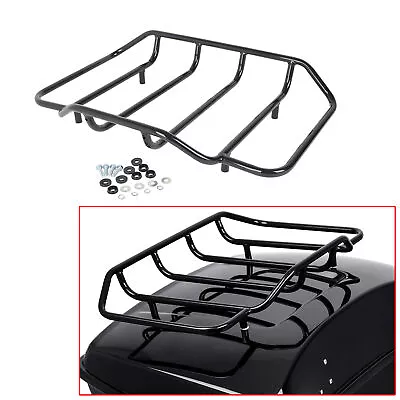 Pack Trunk Luggage Top Rack Fit For Harley King Chopped Razor Tour Pak Touring • $53.99