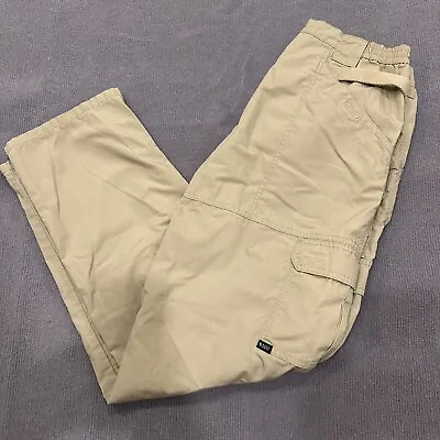 5.11 Tactical Series Men's Khaki Tan Tactical Pants Sz 36x34 Rn109614 • $24.99