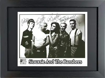 £9.99 • Buy Siouxsie And The Banshees Mounted Signed Autograph Presentation. Inc Free Gift.