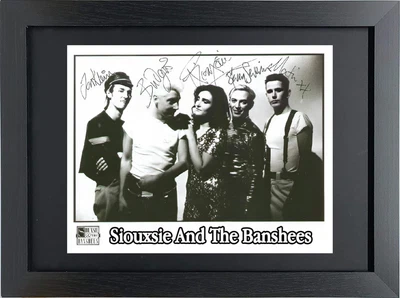 £9.99 • Buy Siouxsie And The Banshees Mounted Signed Autograph Presentation. Inc Free Gift.