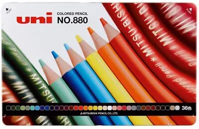 Mitsubishi Pencil Colored Pencil 880 36 Colors K88036CP From Japan • $50.94