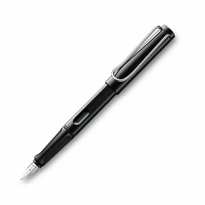 LAMY 019 Safari Black Extra FIne Nib (EF) Size Fountain Pen 4000241 • $19.99