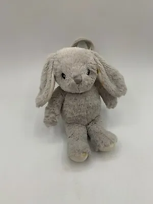 8  Cloud B GRAY HUGGINZ BUNNY RABBIT Pull String Musical Stuffed Animal Toy • $22.95