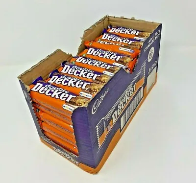 £22.99 • Buy Cadbury Double Decker Chocolate Bar 54.5g Nougat Top -SAME DAY DISPATCH
