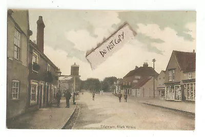 Edgware London EDGWARE High Street THE MASONS ARMS INN - Old Postcard UNUSED • £6.84