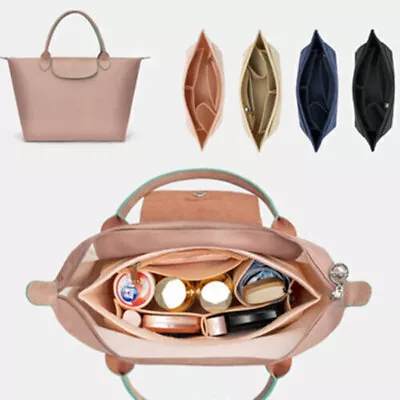 Organiser Insert For Le Pliage Tote Bags Shoulder Bags Nylon Leather Handbag • £6.69