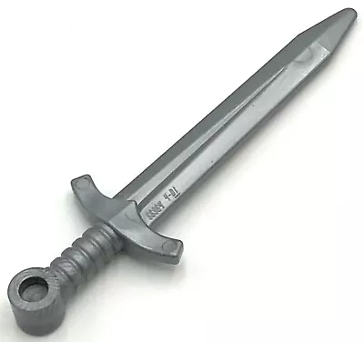 LEGO Minifigure Weapon Sword Greatsword Pointed With Upturned Crossguard 6295400 • $3.50