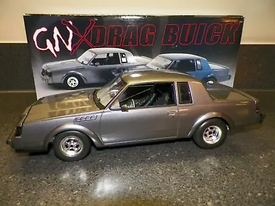 Gmp 1:18 1987 Buick Grand National Drag Car In Gray • $174.99