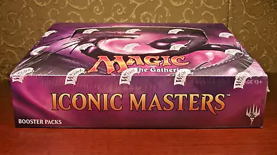 Iconic Masters Sealed Booster Box English MTG Magic The Gathering 24 Packs IMA • $202.99