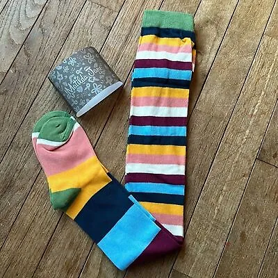 Matilda Jane NEW Color Block Striped Tights Size 4-6 • $25