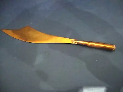 WW11 Trench Art Letter Opener - USA Bullet Casing? War Memorabilia Collectors • £19.95