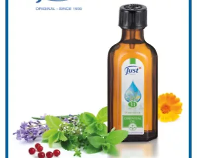 $58.50 • Buy JUST 31 HERBAL OIL 50ml MASSAGE AROMATHERAPY ESSENTIAL Swiss Made