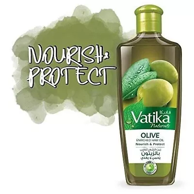 Dabur Vatika Naturals Olive Enriched Hair Oil 300 Ml Packaging May Vary • $9.99