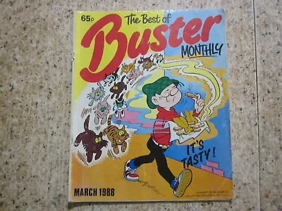 £2.76 • Buy March 1988, BUSTER MONTHLY, Clever Dick, Deadly Headley, Faceache, Jack Pott.