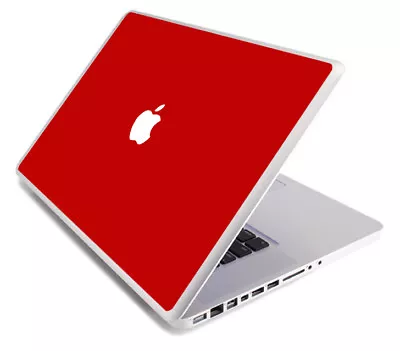 RED Vinyl Lid Skin Cover Decal Fits Apple MacBook Pro 13 A1278 Laptop • $9.99