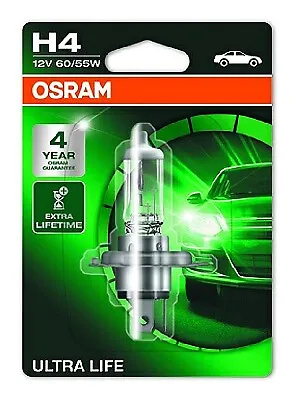 Headlight Bulb 64193ULT-01B Osram 19682 H4 Genuine Top Quality Guaranteed New • $10.08