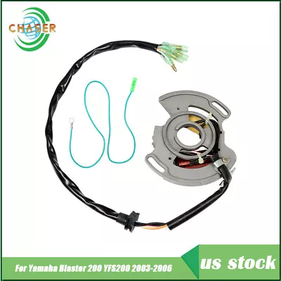 Stator For Yamaha Blaster 200 YFS200 2003 2004 2005 2006 / 5Vm-85560-00-00 • $25.26