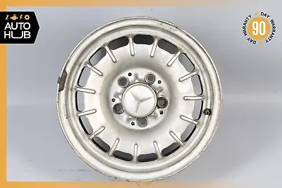 Mercedes W123 300D 300SD 280E 6 X R14 14  Wheel Rim Silver 1264001902 OEM • $107.90