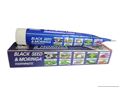 BLACK SEED & MORINGA Toothpaste (10 In 1) Completely Amazing & Refreshing. • $7.50