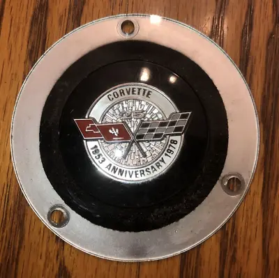 Vintage 1978 Corvette 25Th Anniversary Emblem • $20