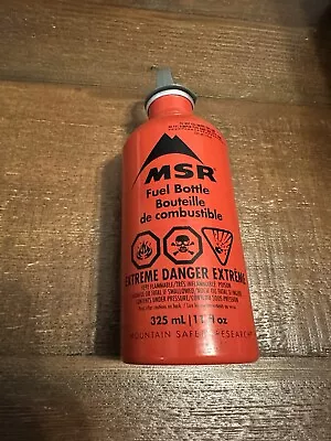 Msr 11 Oz. Fuel Bottle + Easy Pour Spout • $22