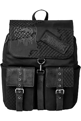 £59.52 • Buy Killstar Second Sight Patch Mesh Buckle Goth Punk Grunge Backpack KSRA005307