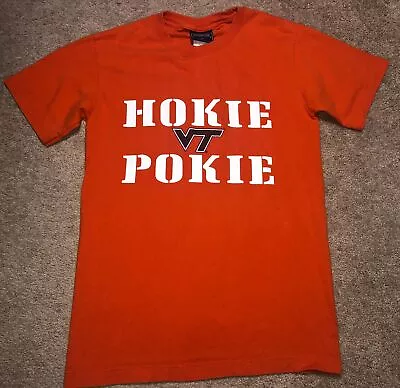 Virginia Tech Hokies HOKIE POKIE T-shirt Vintage Jansport Men's S Short Sleeves • $12