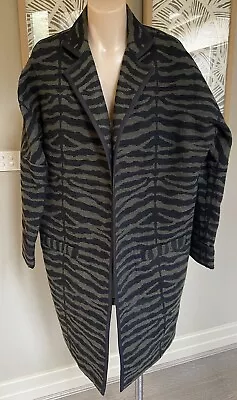 Sass & Bide Lost In It All Long Jacket Size 8 Oversized Can Fit Upto Size 14 • $49.99