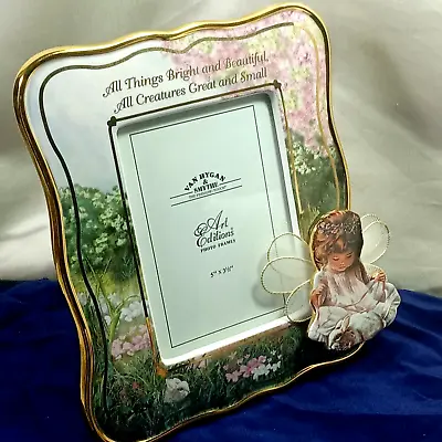 Art Picture Frame 5” X 3.5” LOVE IS PATIENT Angel 75563 Van Hygan & Smythe • $15