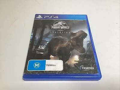 Jurassic World Evolution (PlayStation 4 PS4) Disc And Case Very Good Free Post • $50